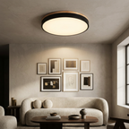 Nordic LED Round Flush Acrylic Minimalist Ceiling Light lifestyle image - Higgsfield lux20v1 - a6