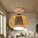 Muto Handmade Rattan Ceiling Light lifestyle image - Higgsfield lux20v1 - a17