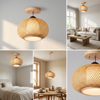 Muto Handmade Rattan Ceiling Light lifestyle image - Higgsfield lux20v1 - a18