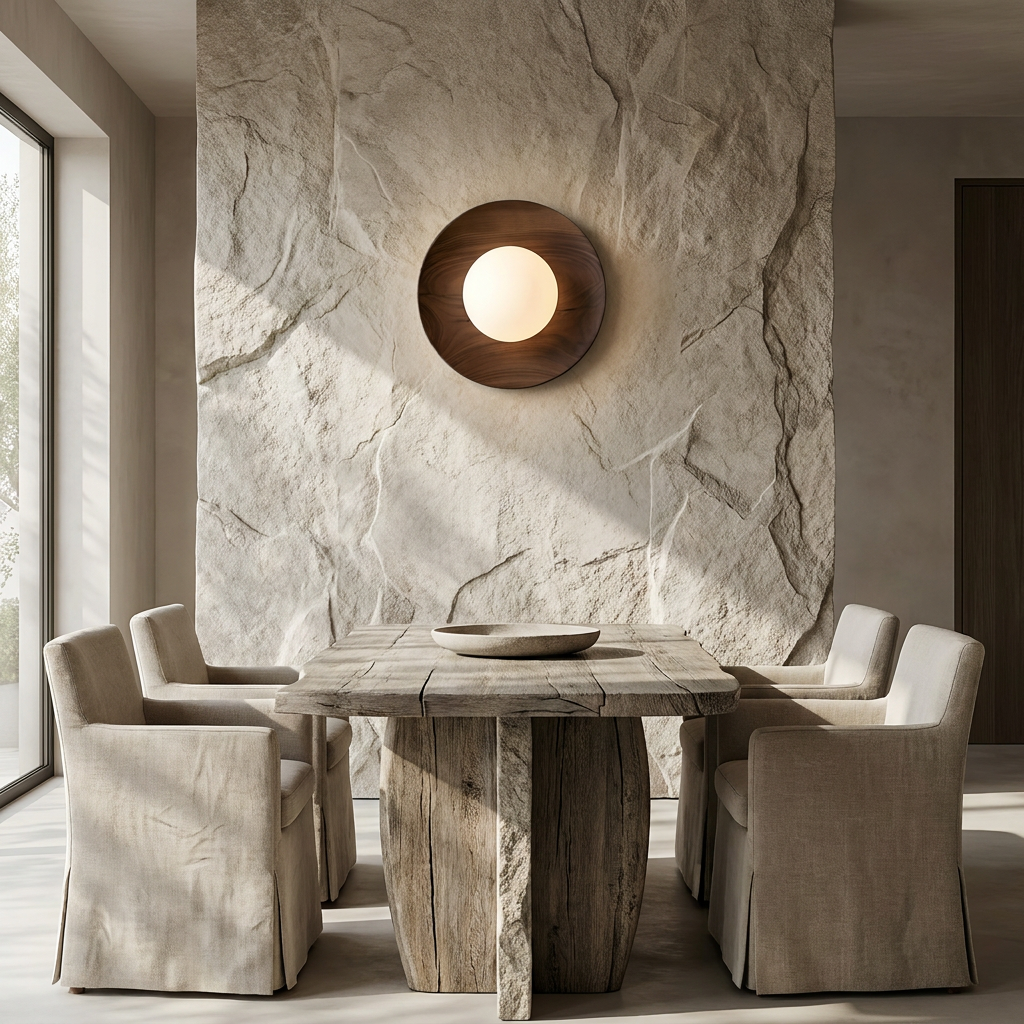 Nordic Minimalist Natural Wood LED Wall Light lifestyle image - Higgsfield lux20v1 - a7