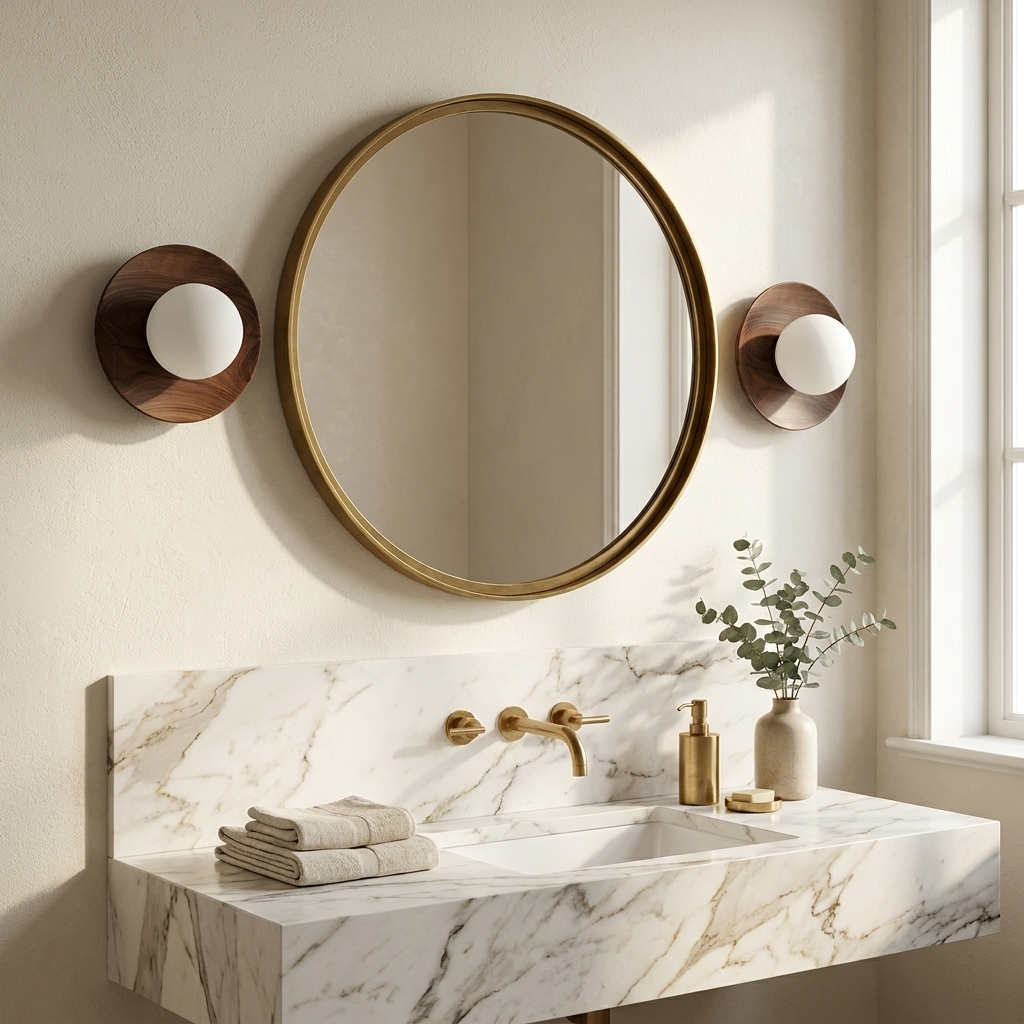 Nordic Minimalist Natural Wood LED Wall Light lifestyle image - Higgsfield lux20v1 - a12