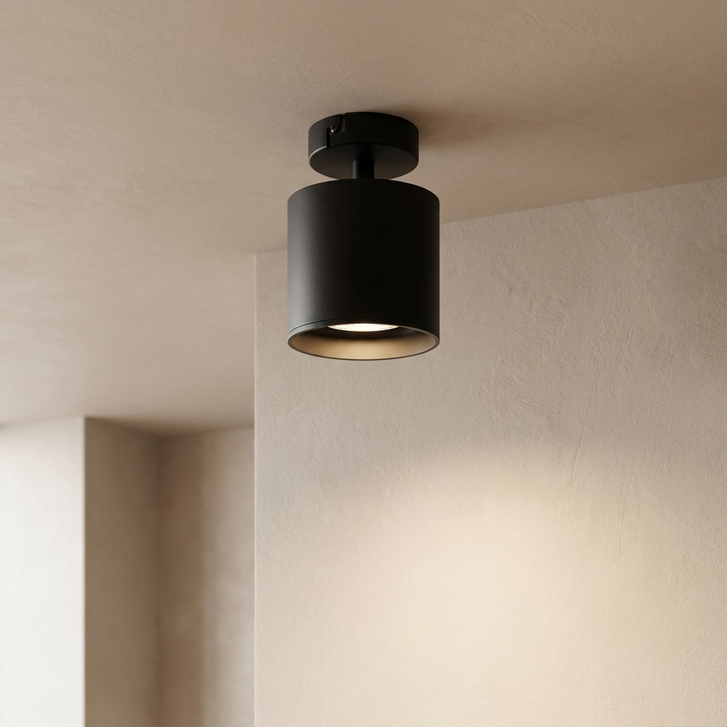 The Futuristic Ring Ceiling Light lifestyle image - Higgsfield lux20v1 - a2