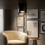The Futuristic Ring Ceiling Light lifestyle image - Higgsfield lux20v1 - a6