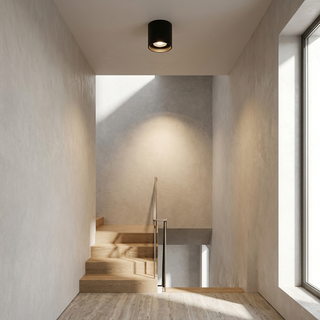 The Futuristic Ring Ceiling Light lifestyle image - Higgsfield lux20v1 - a11