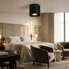 The Futuristic Ring Ceiling Light lifestyle image - Higgsfield lux20v1 - a14