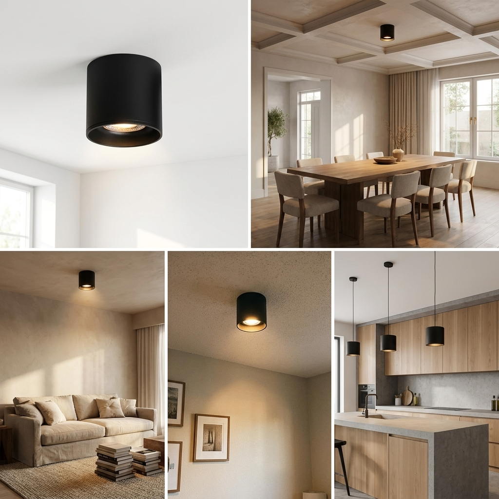 The Futuristic Ring Ceiling Light lifestyle image - Higgsfield lux20v1 - a18