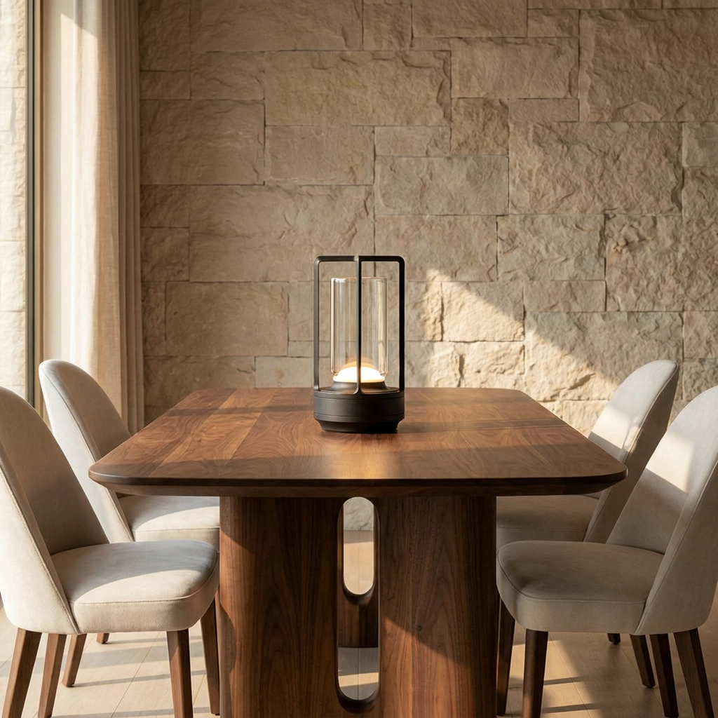 Radiance of Dawn Wireless Lamp lifestyle image - Higgsfield lux20v1 - a7