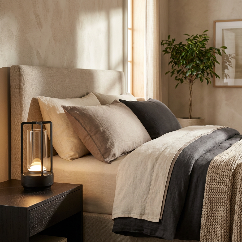 Radiance of Dawn Wireless Lamp lifestyle image - Higgsfield lux20v1 - a8