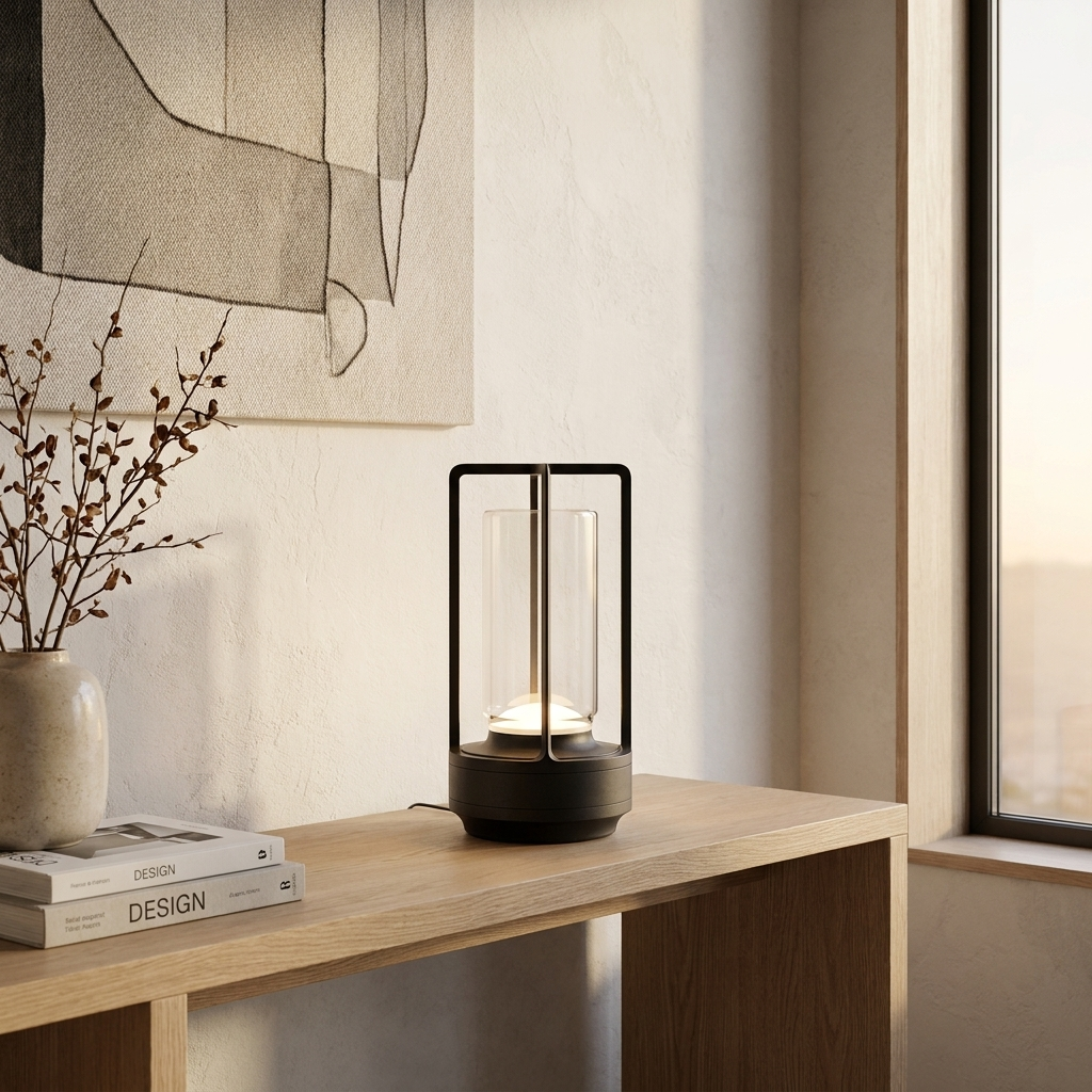 Radiance of Dawn Wireless Lamp lifestyle image - Higgsfield lux20v1 - a17