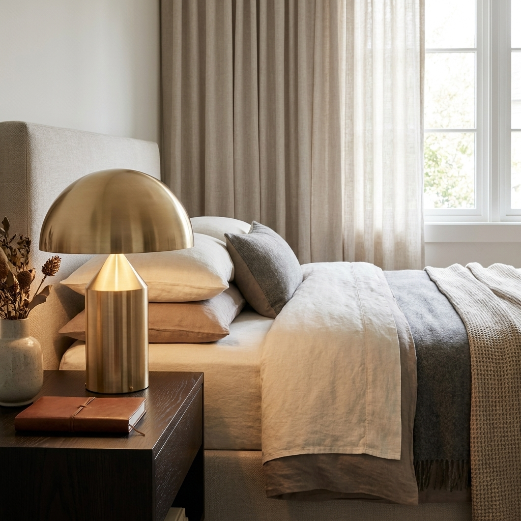 Nordic Luminous Fungal Essence Table Lamp lifestyle image - Higgsfield lux20v1 - a8