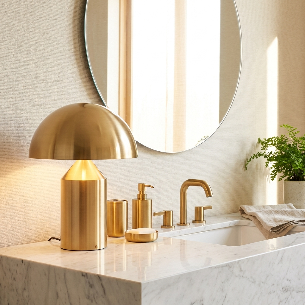 Nordic Luminous Fungal Essence Table Lamp lifestyle image - Higgsfield lux20v1 - a12