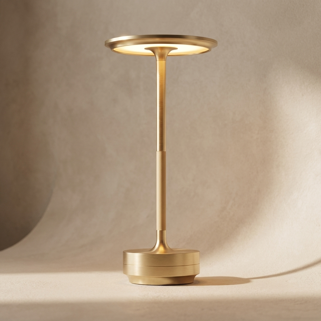 Savoy Elegance Wireless Table Lamp lifestyle image - Higgsfield lux20v1 - a2