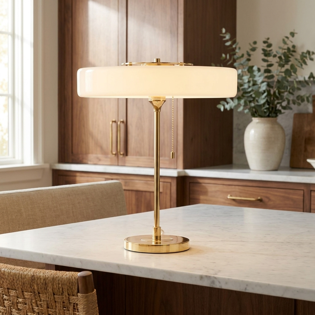 Radiant Tower of Light Minimalist Metal Table Lamp lifestyle image - Higgsfield lux20v1 - a10