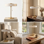 Radiant Tower of Light Minimalist Metal Table Lamp lifestyle image - Higgsfield lux20v1 - a18
