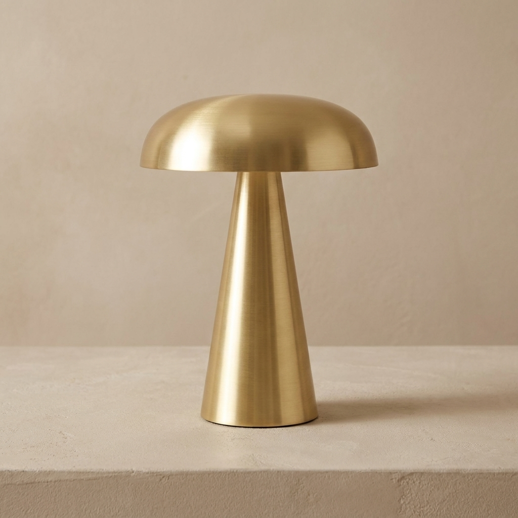The Enchanted Amanita Wireless Table Lamp lifestyle image - Higgsfield lux20v1 - a2