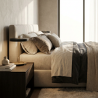 Golden Ray Elegance Wireless Table Lamp lifestyle image - Higgsfield lux20v1 - a8