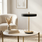 Golden Ray Elegance Wireless Table Lamp lifestyle image - Higgsfield lux20v1 - a19