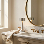 The Wireless Copper Pillar lifestyle image - Higgsfield lux20v1 - a12