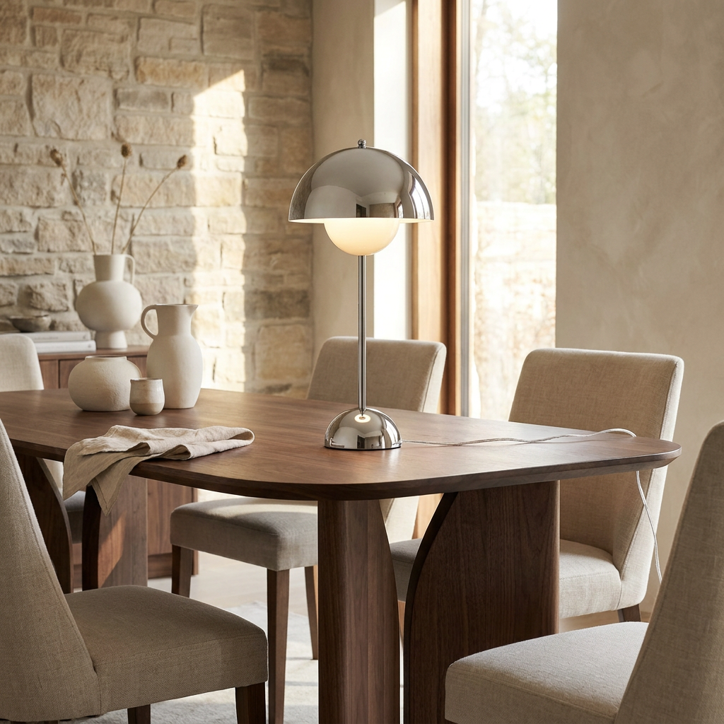 Enchanted Truffle Delight Table Lamp lifestyle image - Higgsfield lux20v1 - a7