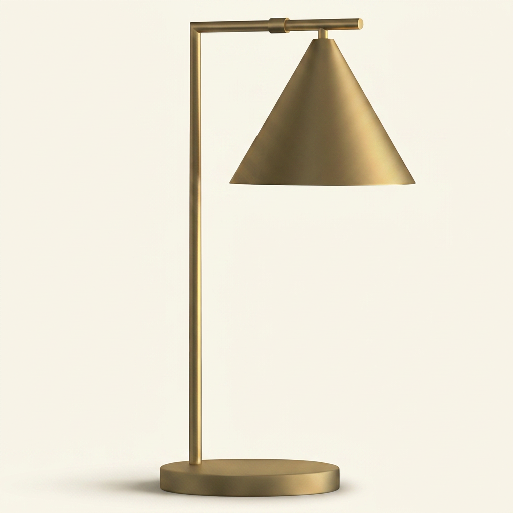 The Brilliant Clain Table Lamp lifestyle image - Higgsfield lux20v1 - hero
