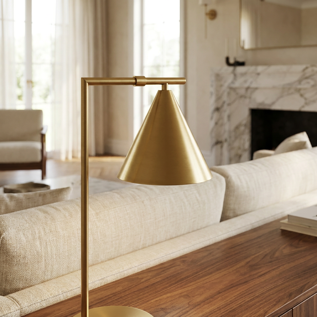 The Brilliant Clain Table Lamp lifestyle image - Higgsfield lux20v1 - a4
