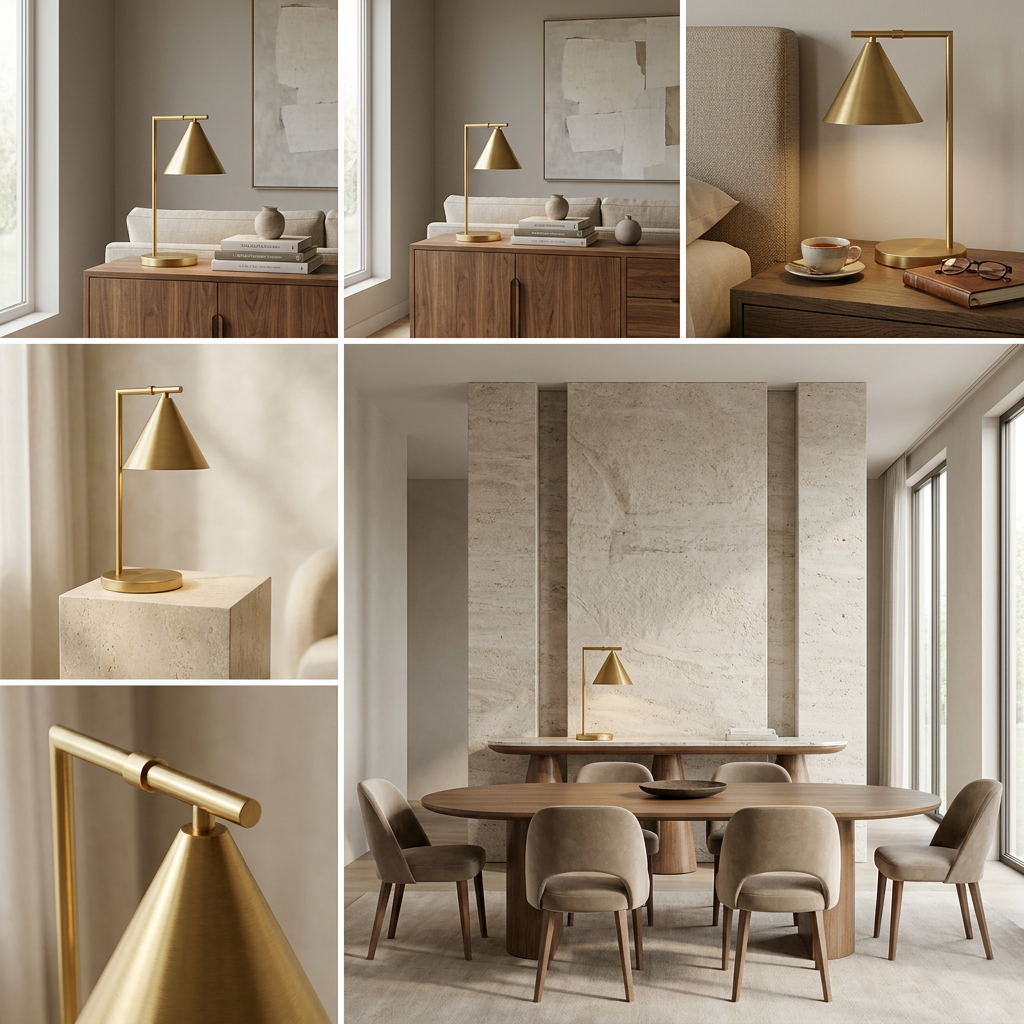 The Brilliant Clain Table Lamp lifestyle image - Higgsfield lux20v1 - a7