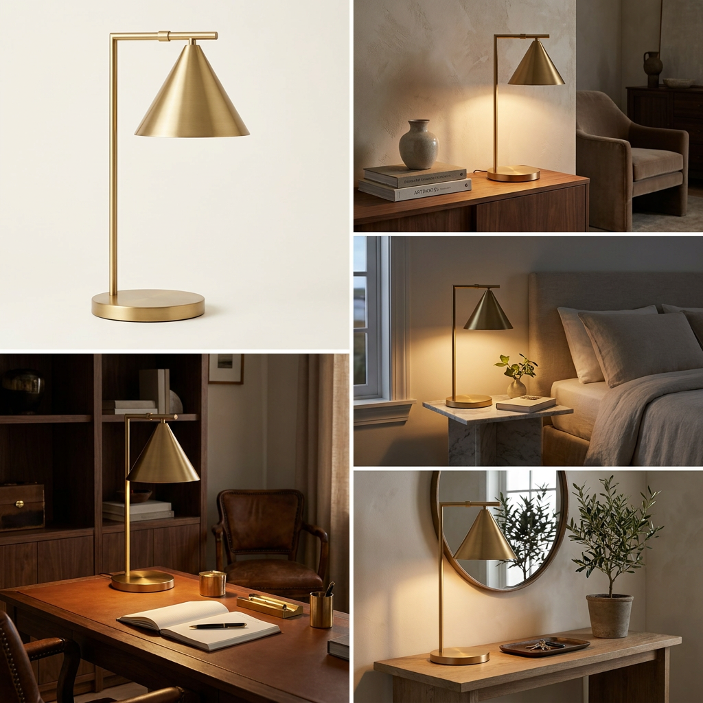 The Brilliant Clain Table Lamp lifestyle image - Higgsfield lux20v1 - a15