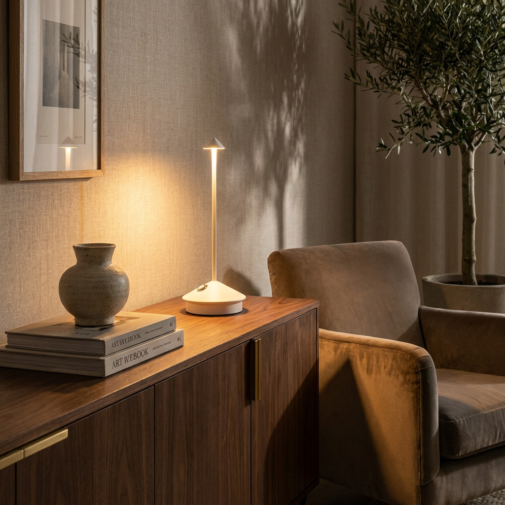 The Sleek Lighthouse lifestyle image - Higgsfield lux20v1 - a15