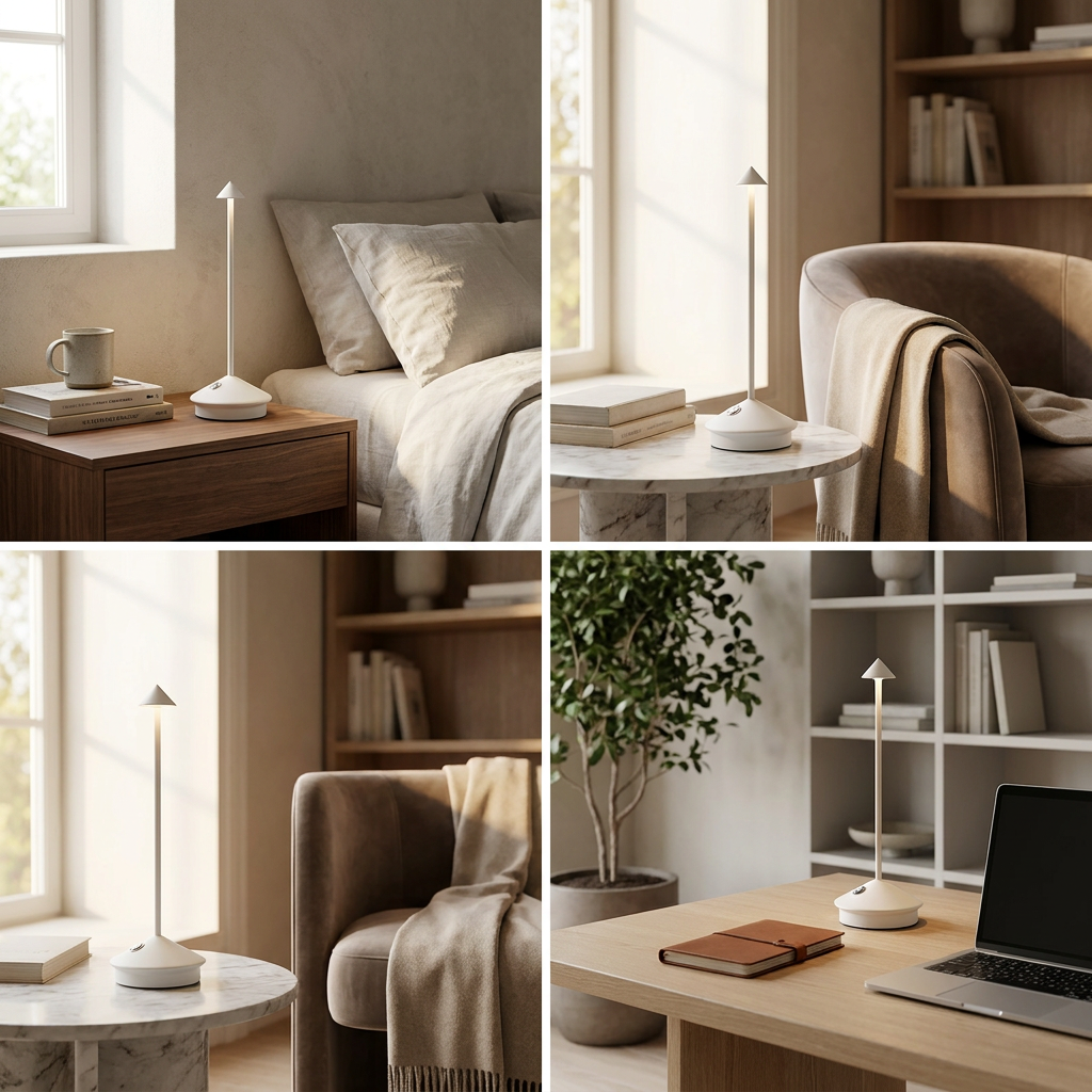 The Sleek Lighthouse lifestyle image - Higgsfield lux20v1 - a18