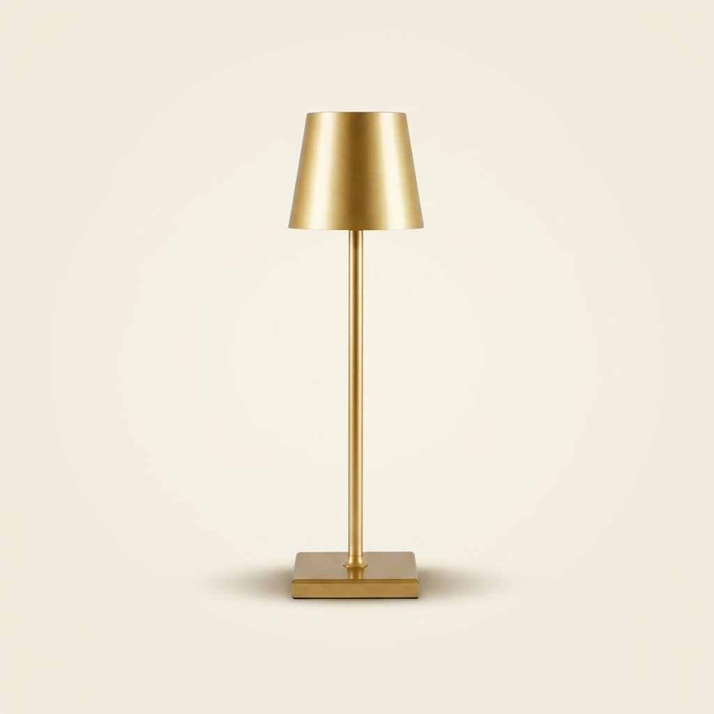 Wireless Golden Radiance  IP65 Waterproof Outdoor Wall Light lifestyle image - Higgsfield lux20v1 - hero