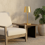 Wireless Golden Radiance  IP65 Waterproof Outdoor Wall Light lifestyle image - Higgsfield lux20v1 - a19