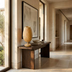 Handcrafted Sustainable Bamboo Table Lamp lifestyle image - Higgsfield lux20v1 - a9
