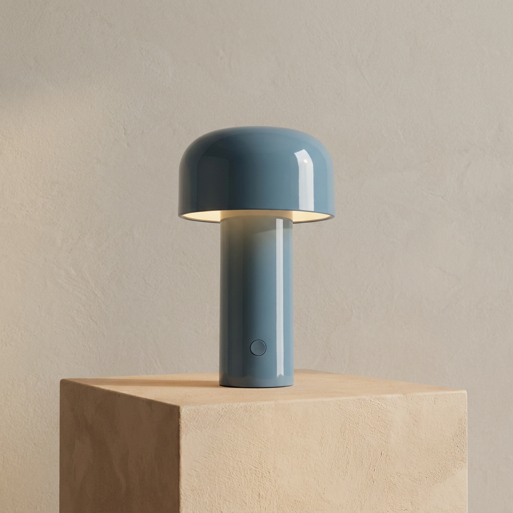 Wireless Mushroom Lantern Light lifestyle image - Higgsfield lux20v1 - a2