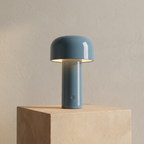 Wireless Mushroom Lantern Light lifestyle image - Higgsfield lux20v1 - a2