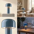 Wireless Mushroom Lantern Light lifestyle image - Higgsfield lux20v1 - a3
