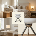 Pastel Dream Tripod Table Lamp lifestyle image - Higgsfield lux20v1 - hero