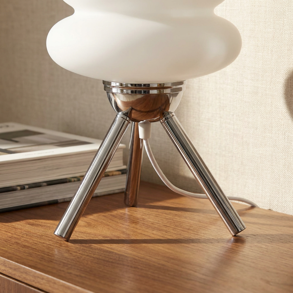 Pastel Dream Tripod Table Lamp lifestyle image - Higgsfield lux20v1 - a4