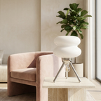 Pastel Dream Tripod Table Lamp lifestyle image - Higgsfield lux20v1 - a17