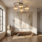 The Vintage Halo Ceiling Light lifestyle image - Higgsfield lux20v1 - a16