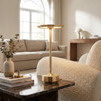 Savoy Elegance Wireless Table Lamp lifestyle image - Higgsfield lux20v1 - a19