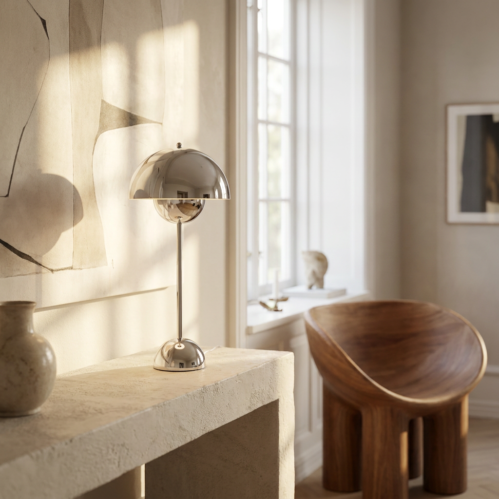 Enchanted Truffle Delight Table Lamp lifestyle image - Higgsfield lux20v1 - a16