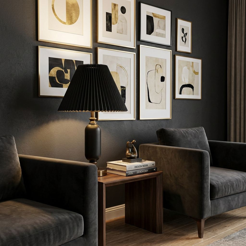 Celestial Reflection Table Lamp lifestyle image - Higgsfield lux20v1 - a6