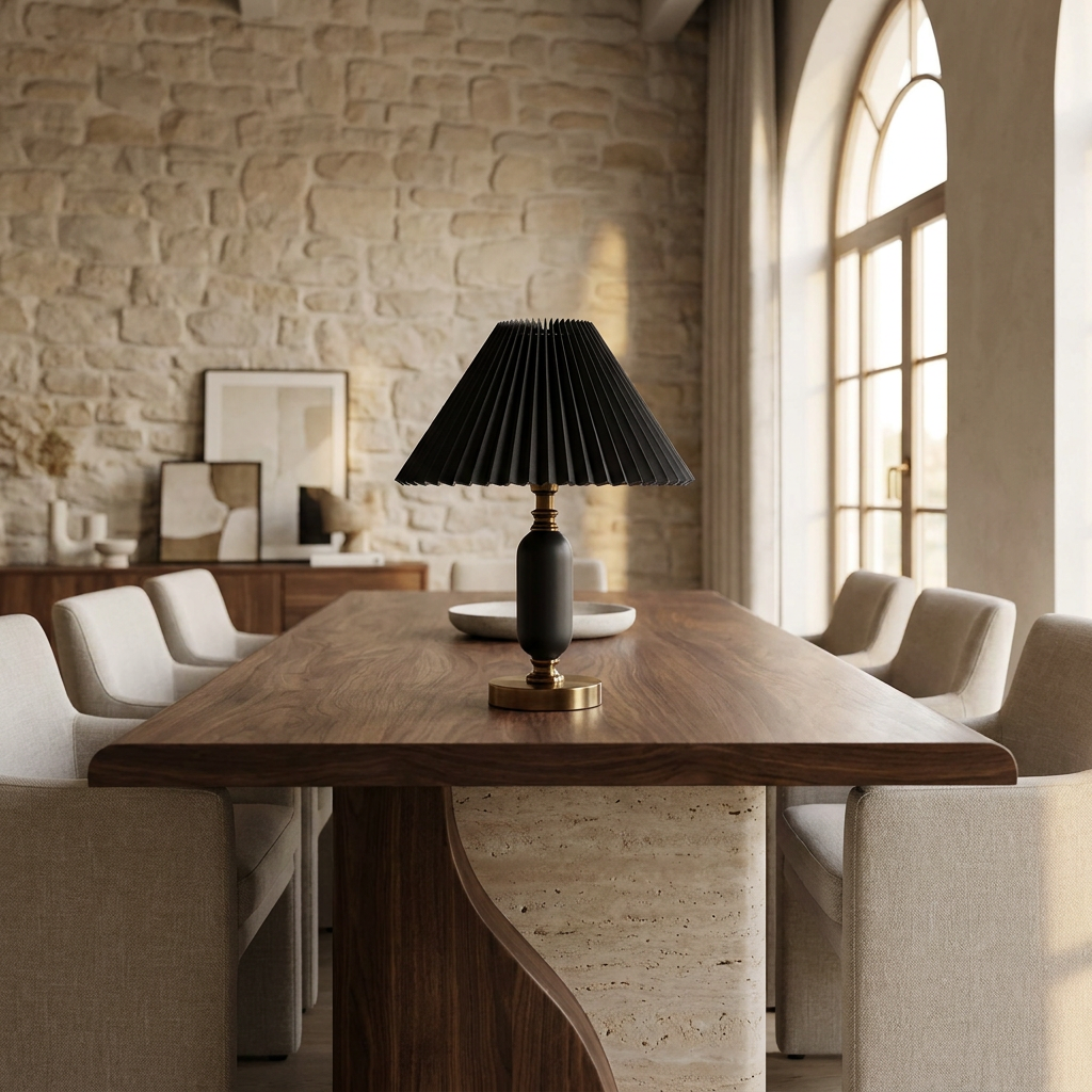 Celestial Reflection Table Lamp lifestyle image - Higgsfield lux20v1 - a7