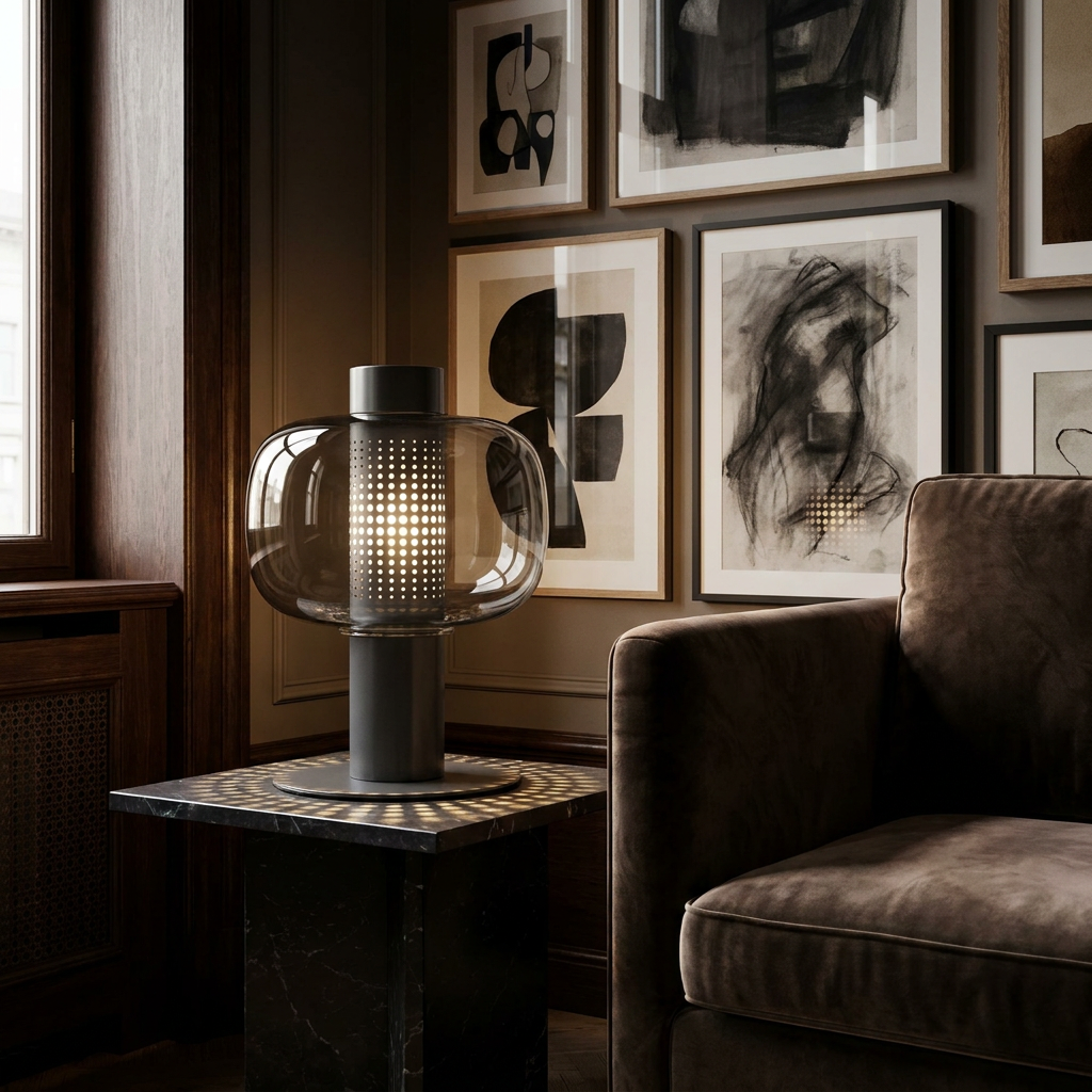 The Light of Clay Celestial Elegance lifestyle image - Higgsfield lux20v1 - a6