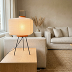 Japandi Paper Elegance Table Lamp lifestyle image - Higgsfield lux20v1 - a18