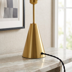 Golden Mushroom Delight Table Lamp lifestyle image - Higgsfield lux20v1 - a4