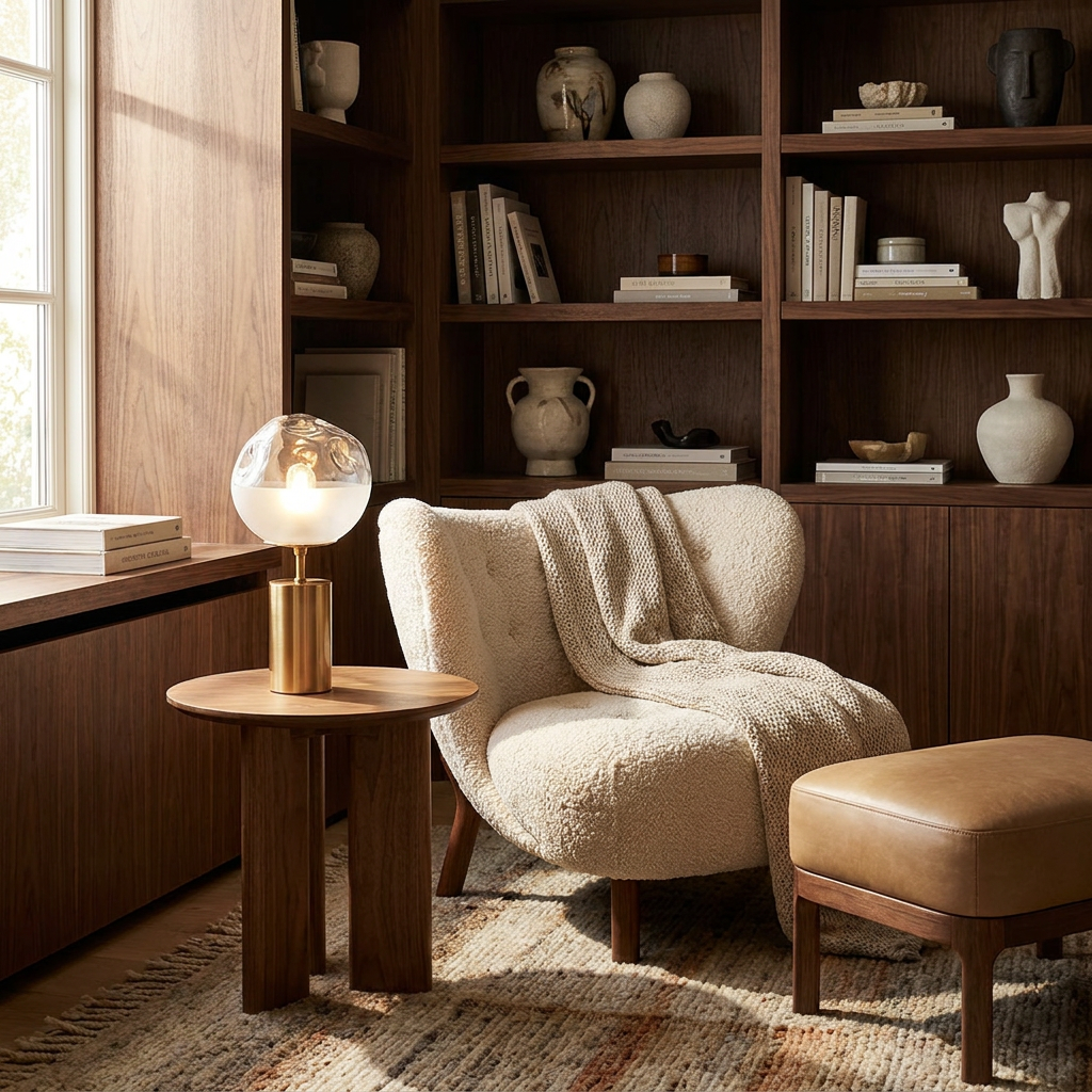 Sapphire's Radiant Reflection lifestyle image - Higgsfield lux20v1 - a13