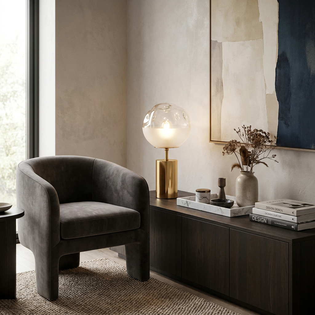 Sapphire's Radiant Reflection lifestyle image - Higgsfield lux20v1 - a14