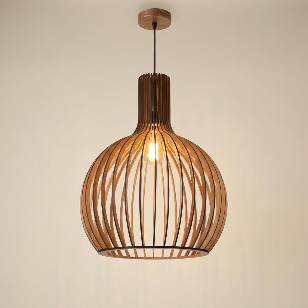 Celestial Radiance Nordic Pendant Light lifestyle image - Higgsfield lux20v1 - a1