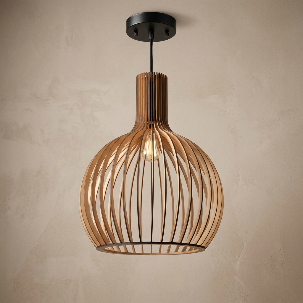 Celestial Radiance Nordic Pendant Light lifestyle image - Higgsfield lux20v1 - a2